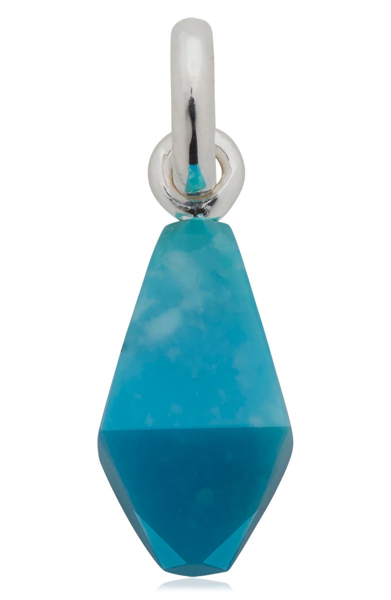 Monica Vinader Geometric Stone Pendant Charm, Main, color, 