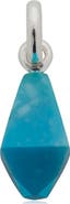 Monica Vinader Geometric Stone Pendant Charm