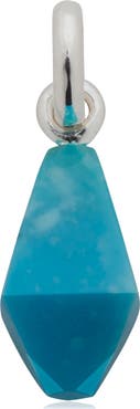 Monica Vinader Geometric Stone Pendant Charm