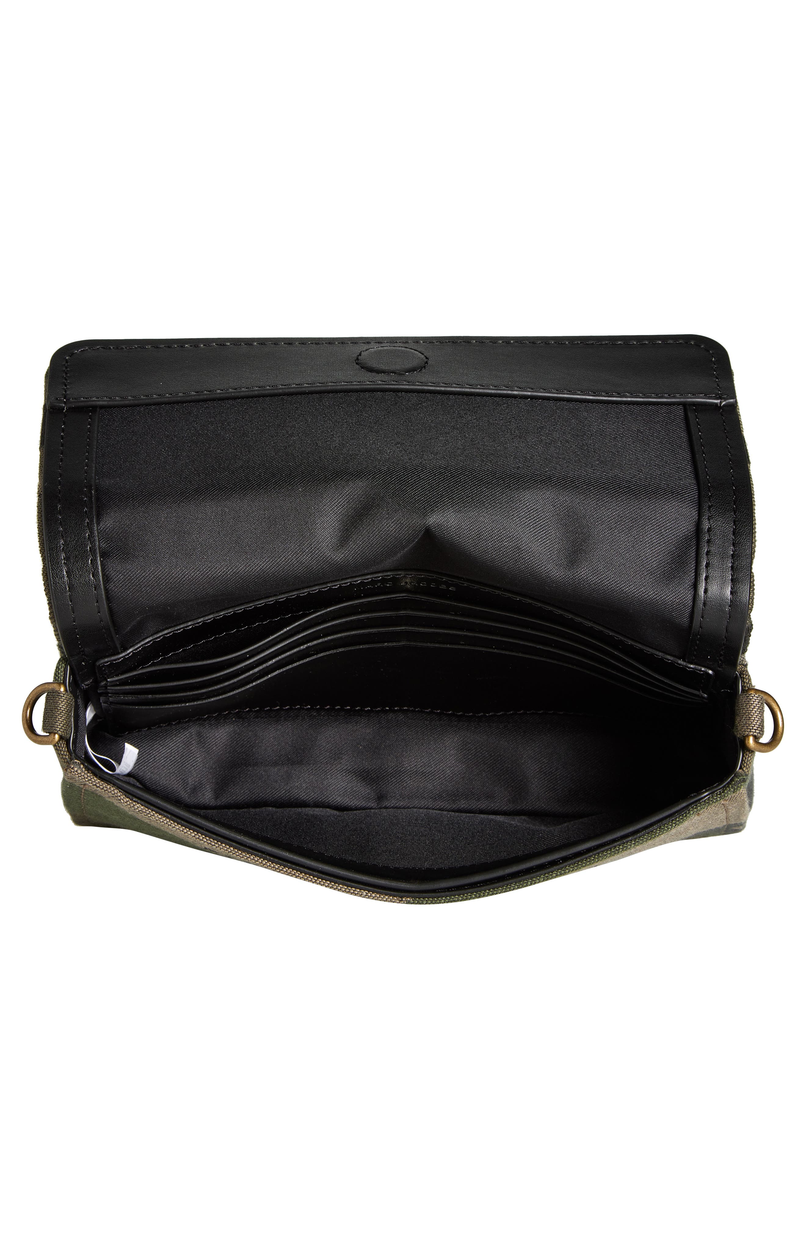 Marc Jacobs The Mini Bag Camo Jacquard Shoulder Bag, Alternate, color, 