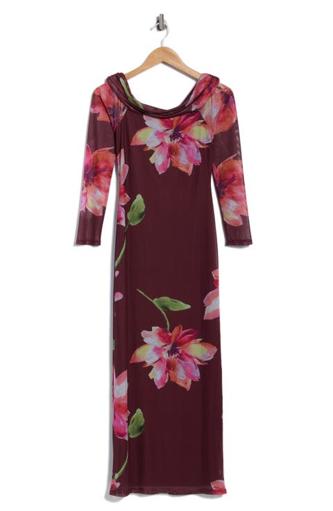 Off Shoulder Maxi Dress