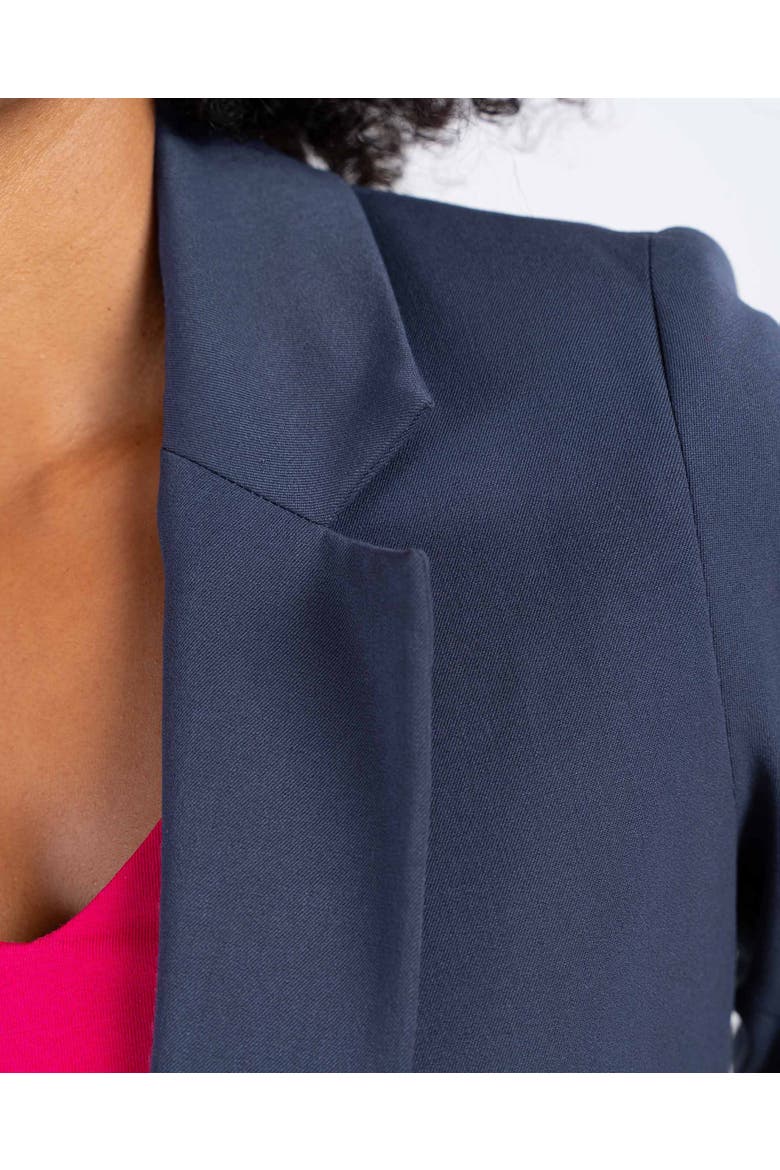 Izzy Blazer, Alternate, color, Graphite Blue