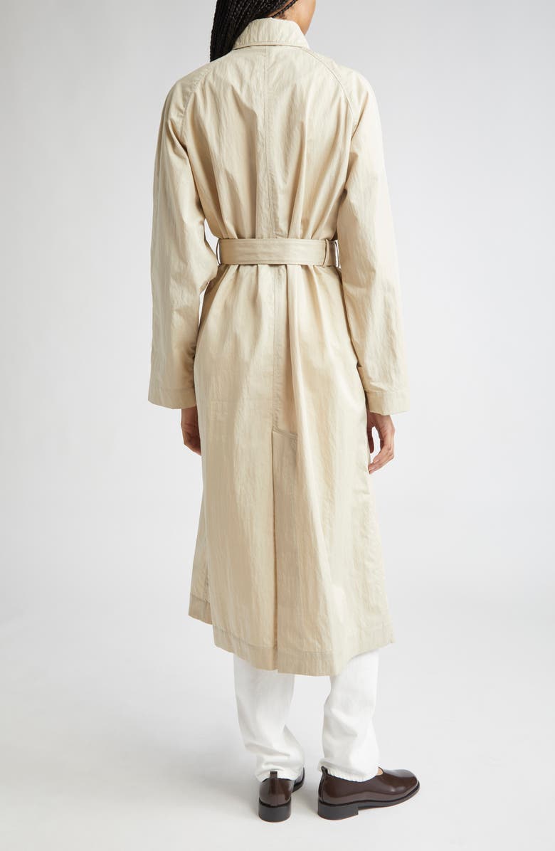TEURN STUDIOS Unlined Belted Water Repellent Trench Coat, Alternate, color, 