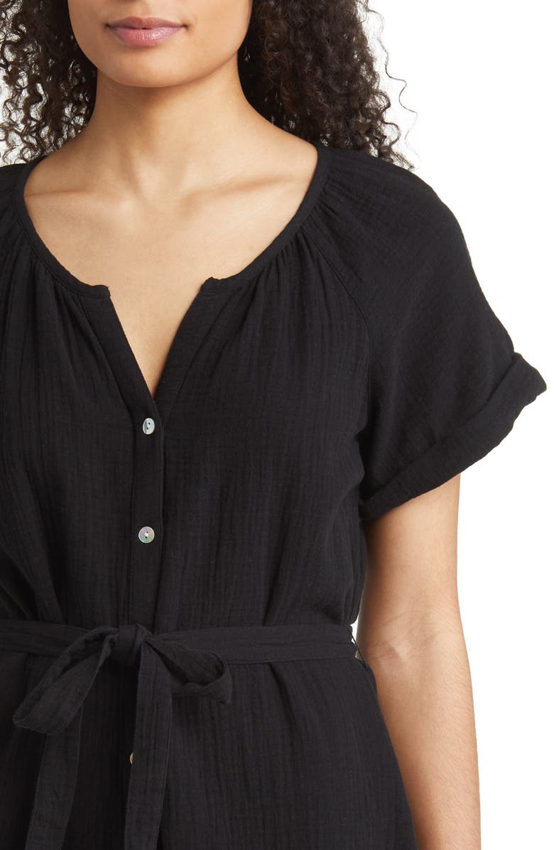 Tommy Bahama Coral Isle Cotton Romper, Alternate, color,