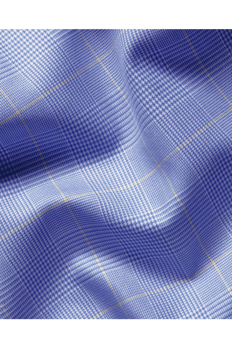 Non-Iron Prince of Wales Check Shirt, Alternate, color, Light Blue