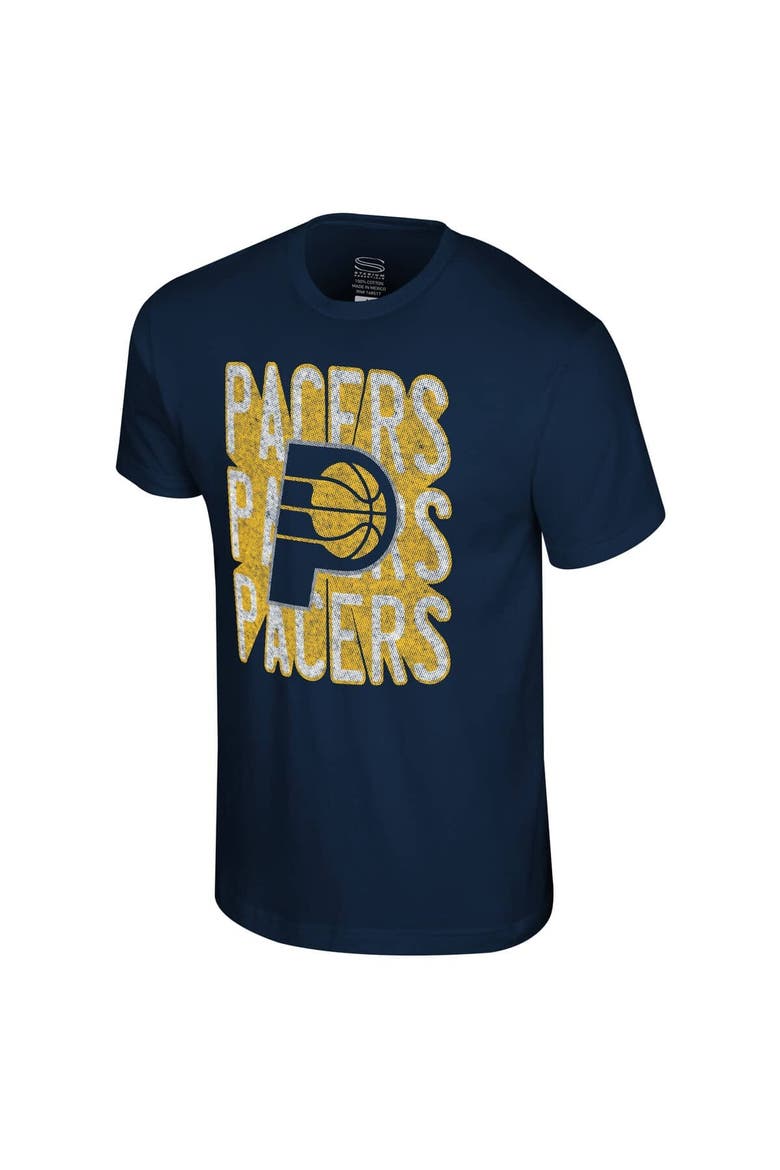 Unisex Stadium Essentials  Navy Indiana Pacers Step Up T-Shirt, Alternate, color, Navy