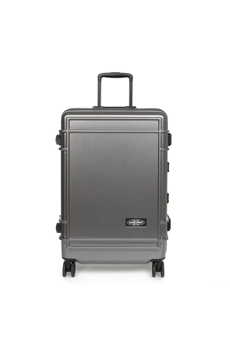 Resist'r Case M Brushed Black Luggage, Main, color, Metal