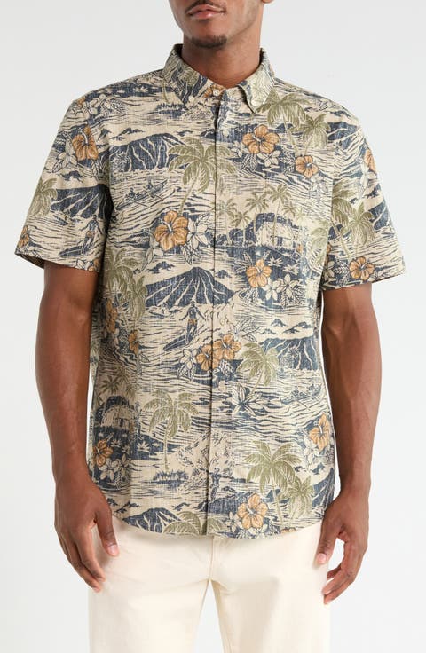 Paradise Found Button Down Shirt