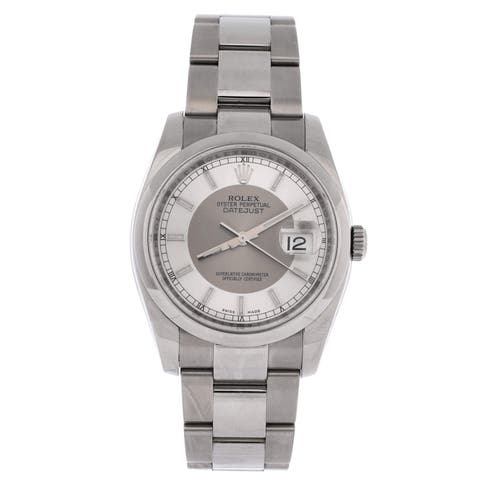 Oyster Perpetual Datejust Automatic Watch Stainless Steel 36
