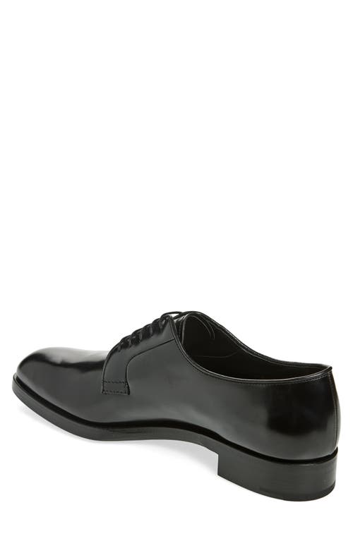 PRADA PRADA FORMALE SPAZZOLATO PLAIN TOE DERBY