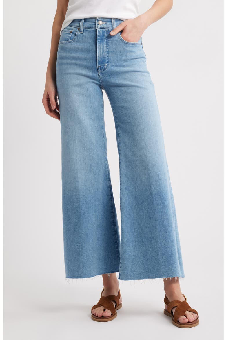 Palazzo Wide Leg Jeans, Main, color, CORLEY WASH