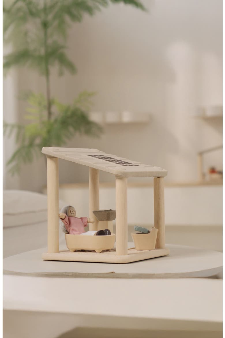 PlanSpace Bathroom Building Playset, Alternate, color, BROWN