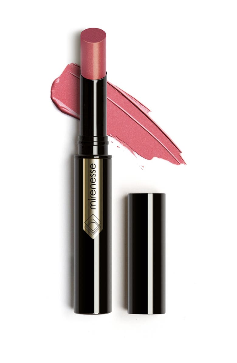 MIRENESSE French Kiss Super Glossy Lipstick - Flirtini, Main, color,