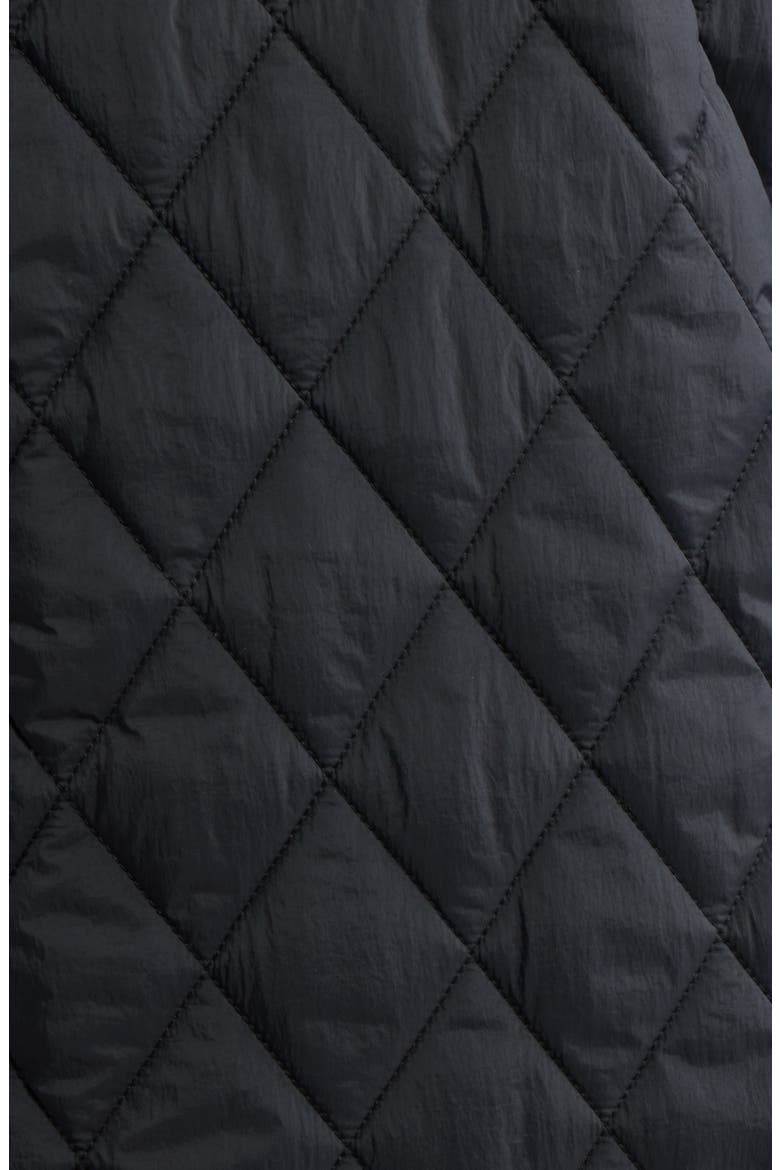 Sun River Quilted Field Coat, Alternate, color, BLACK