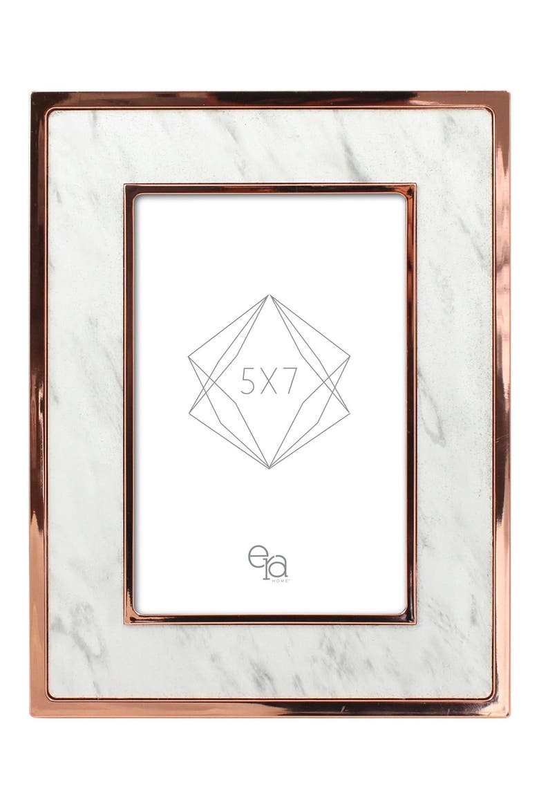Marbled Frame, Main, color, MARBLE/ ROSE GOLD