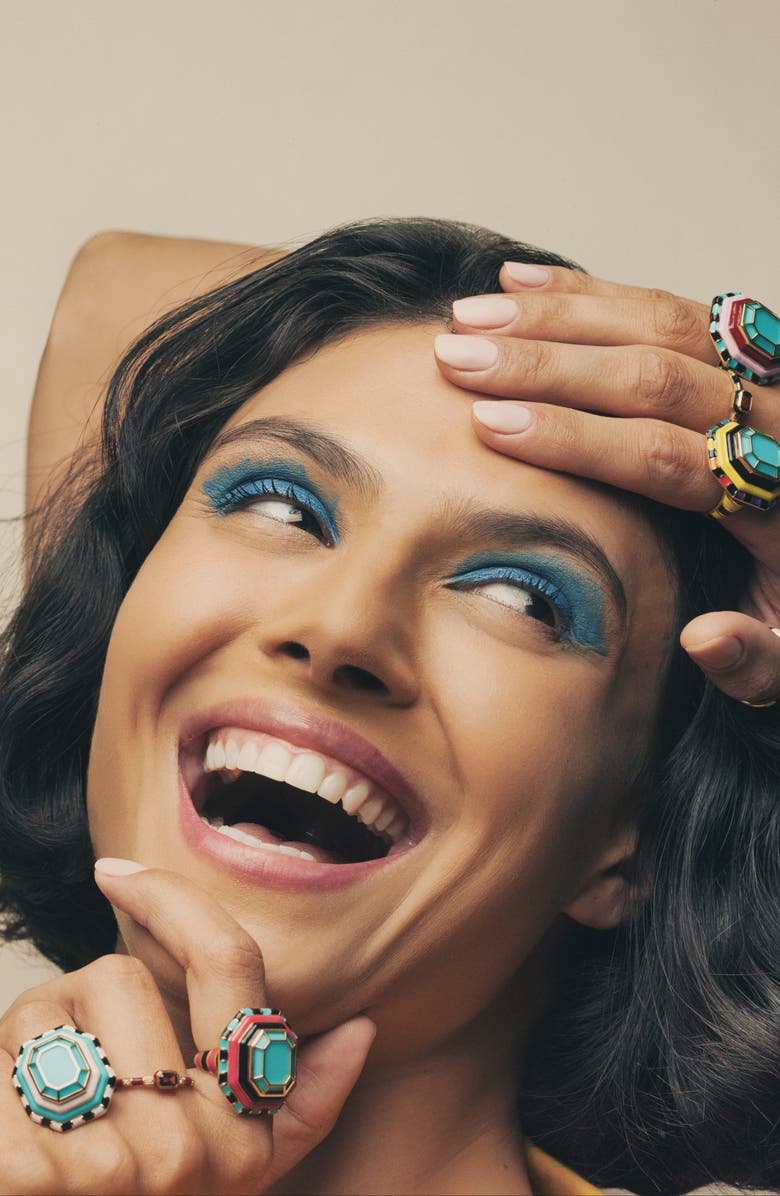 NeverNoT Grab 'n' Go Ready to Release Turquoise Ring, Alternate, color, 