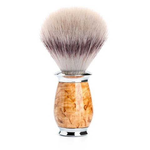 Purist Karelian Masur Birch Silvertip Fiber Shaving Brush