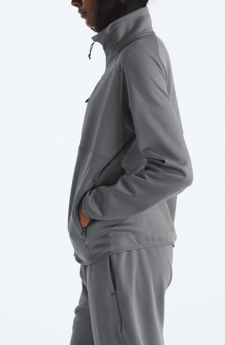 The North Face Performance Fleece Full Zip Jacket, Alternate, color, Smoked Pearl