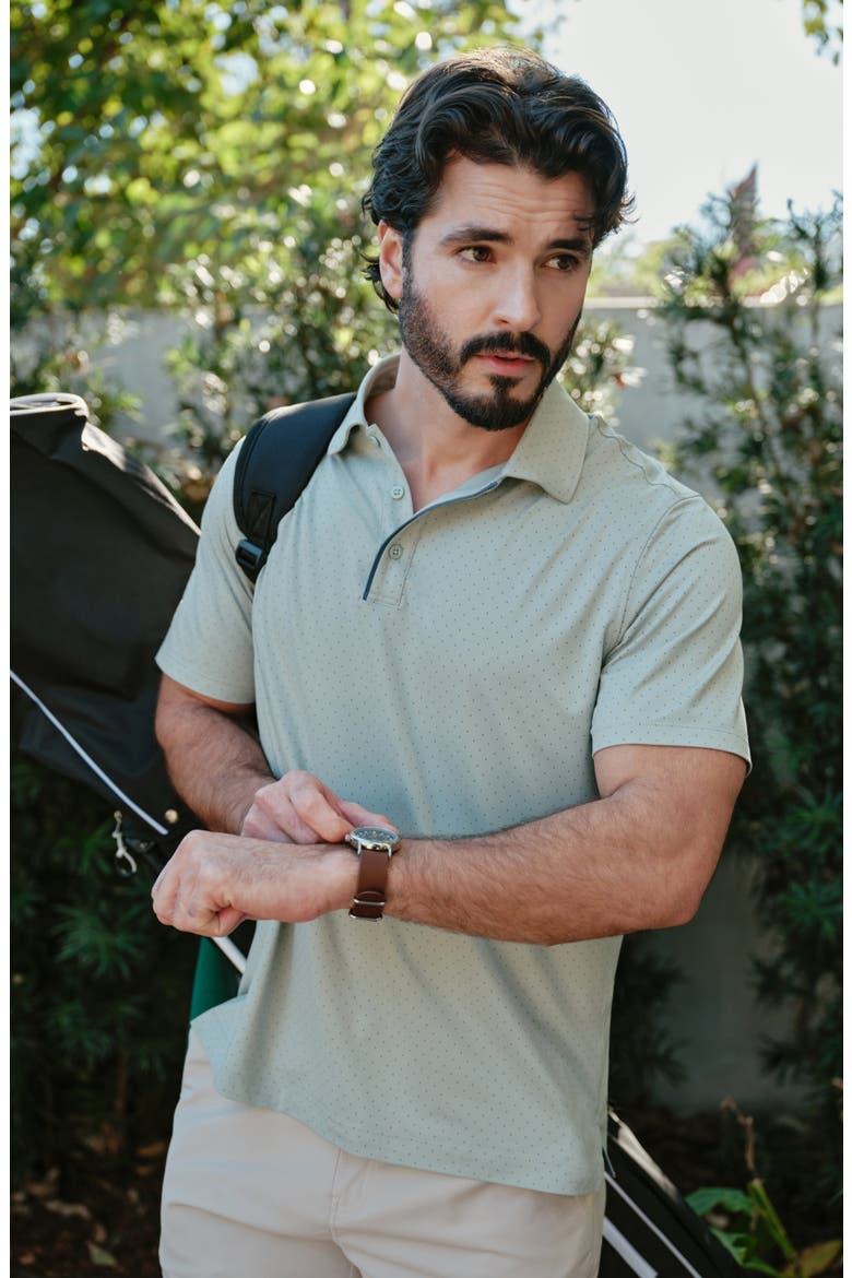 Clubhouse Performance Polo, Alternate, color, Storm Green Sweetspot