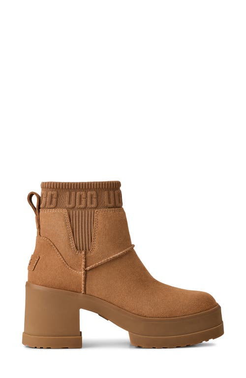 Ugg(r) Moxy Water Resistant Chelsea Boot In Brown