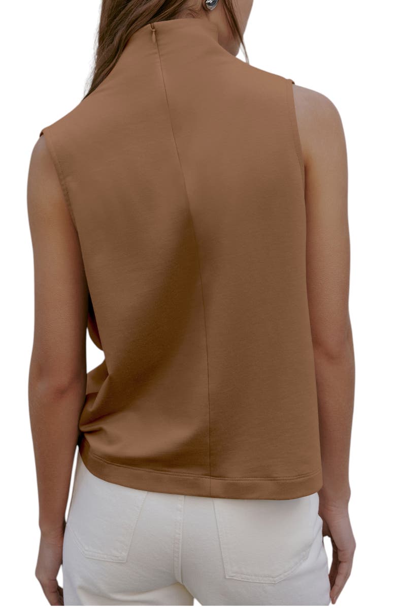 Marcella Finch French Terry Funnel Neck Top, Alternate, color,