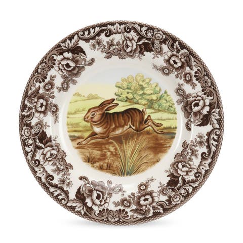 Woodland American Wildlife 10.5" Dinner Plate
