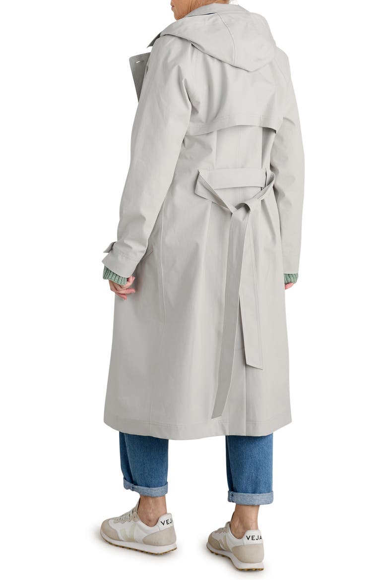 Penweathers Waterproof Trench Coat, Alternate, color, DRIFTWOOD