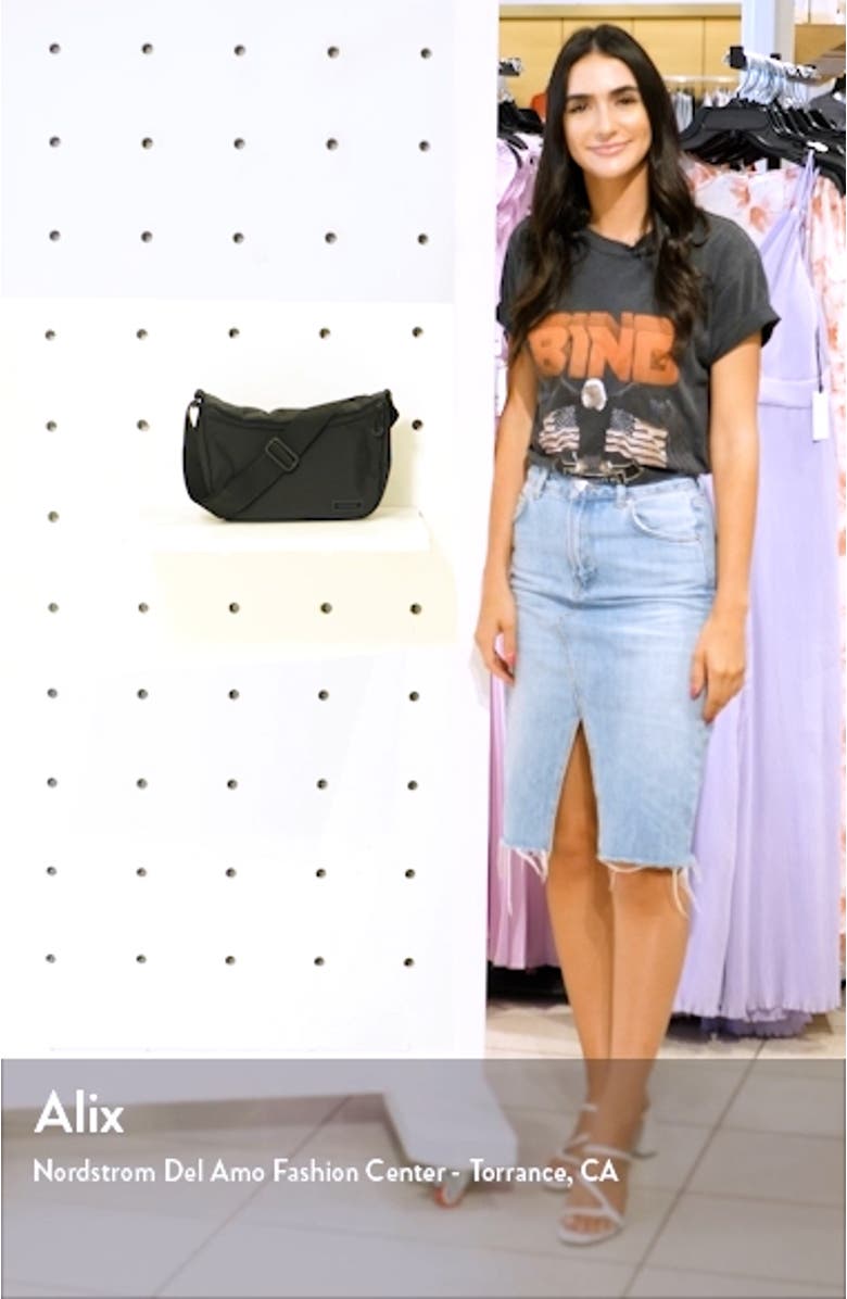 Tech Fabric Saddle Shoulder Bag, sales video thumbnail