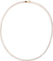 NORDSTROM RACK Cubic Zirconia Tennis Necklace