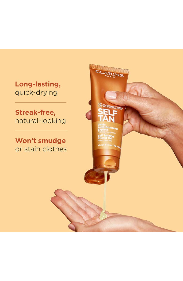 Clarins Self Tanning Face & Body Tinted Gel, Alternate, color, 
