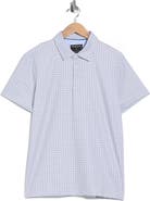 DENIM AND FLOWER Geo Print Polo