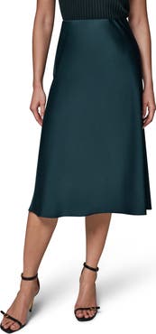 Donna Karan New York Bias Midi Skirt