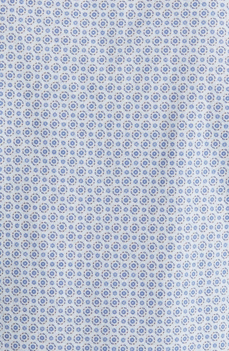 Bugatchi James OoohCotton<sup>®</sup> Plaid Print Stretch Cotton Button-Up Shirt, Alternate, color, Navy