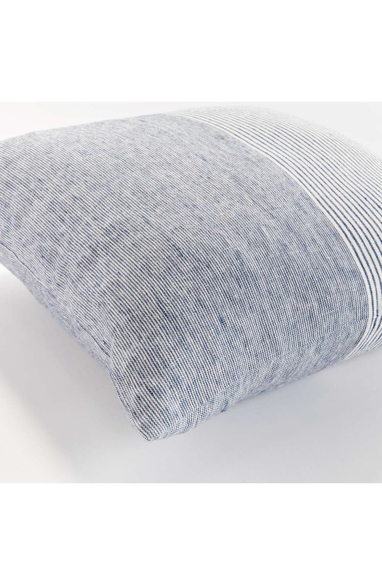 Napa Home & Garden Otis Pinstripe Pillow 24", Alternate, color, Blue