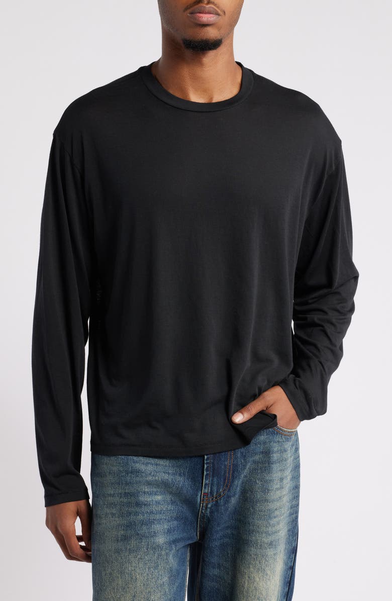 Elwood Burnout Long Sleeve T-Shirt, Main, color,