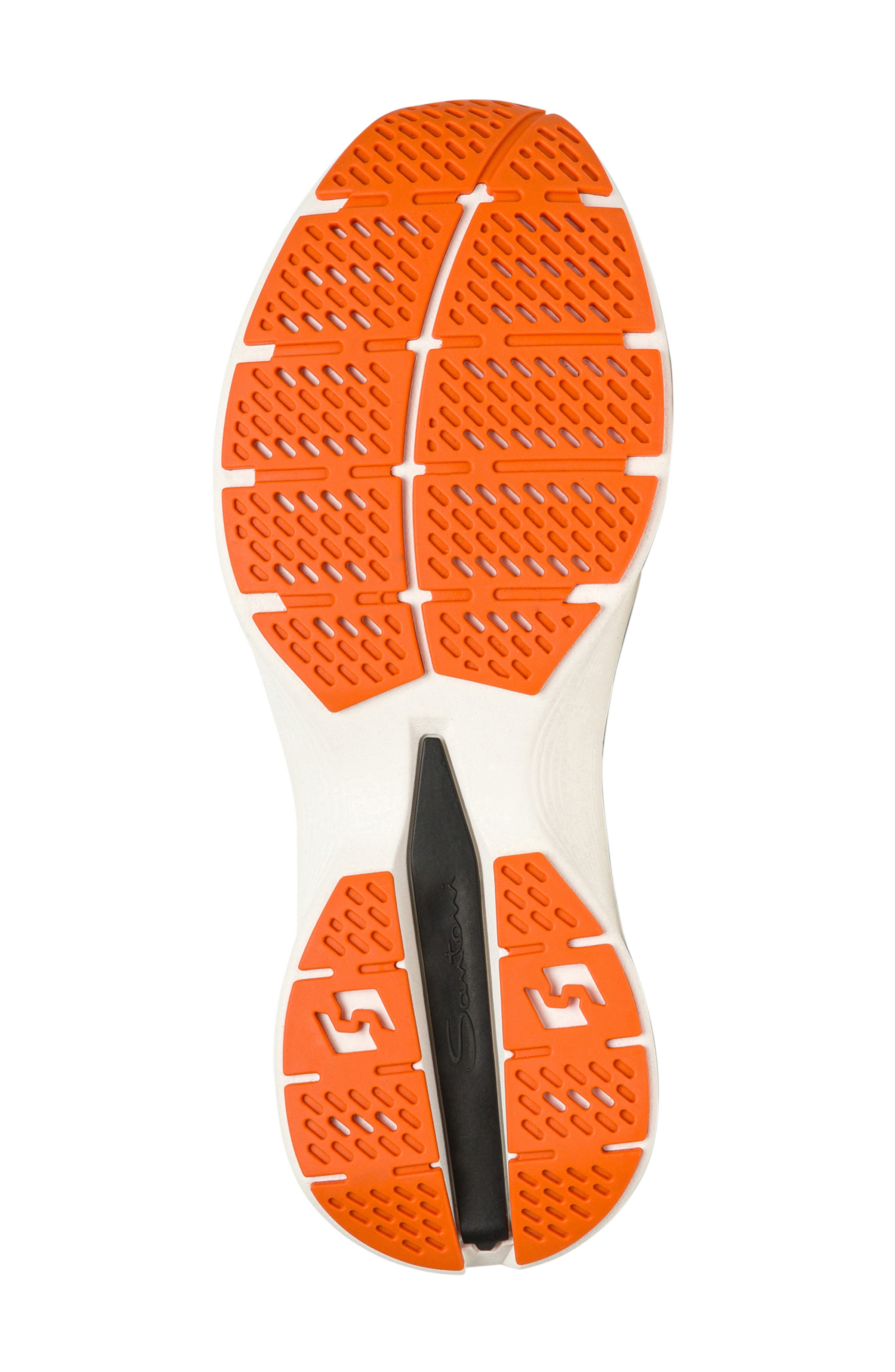 Santoni Bounce Sneaker, Alternate, color, Brown