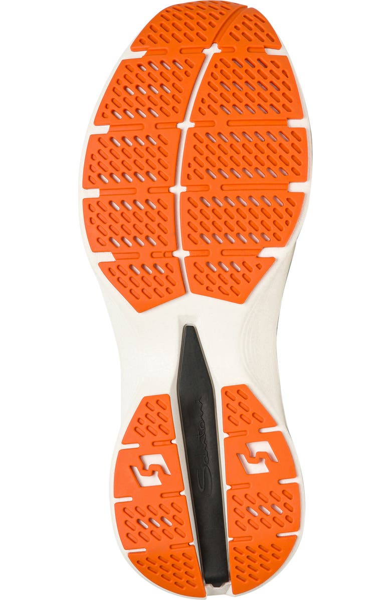 Santoni Bounce Sneaker, Alternate, color, Brown