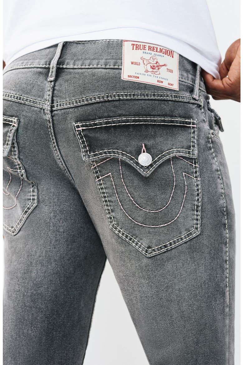 Geno Big T Flap Pocket Slim Fit Jeans, Alternate, color, GREY PHANTOM WASH