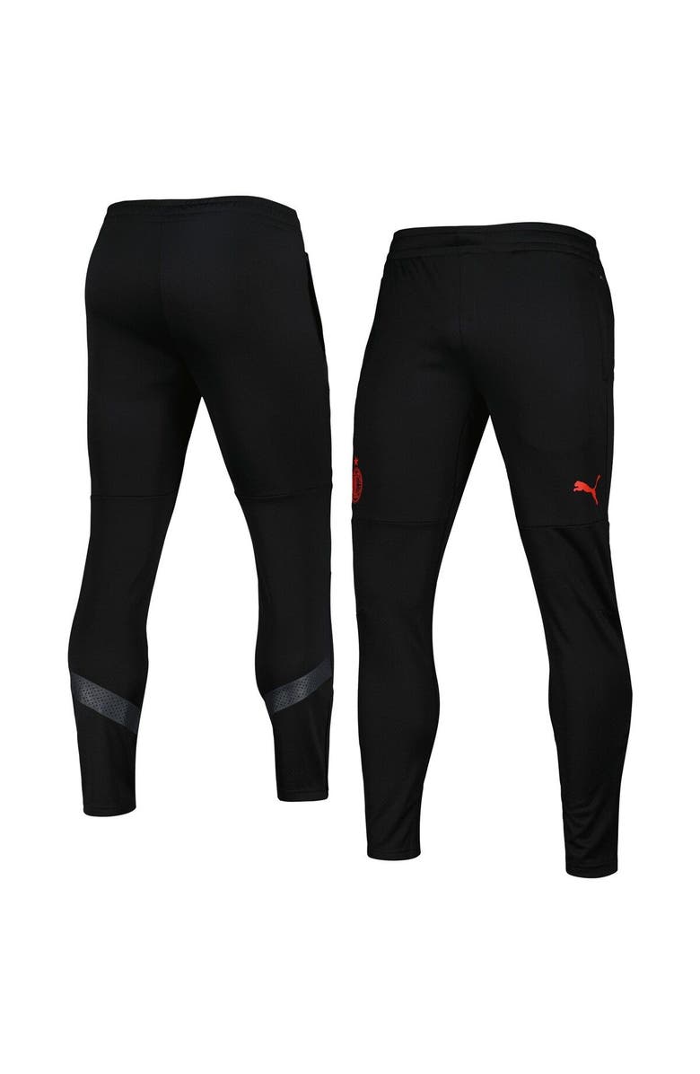 PUMA Men's Puma Black AC Milan DryCELL Training Pants, Main, color,