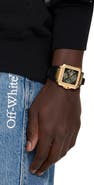 Off-White Proto Silicone Strap Automatic Watch, 38mm x 46.5mm