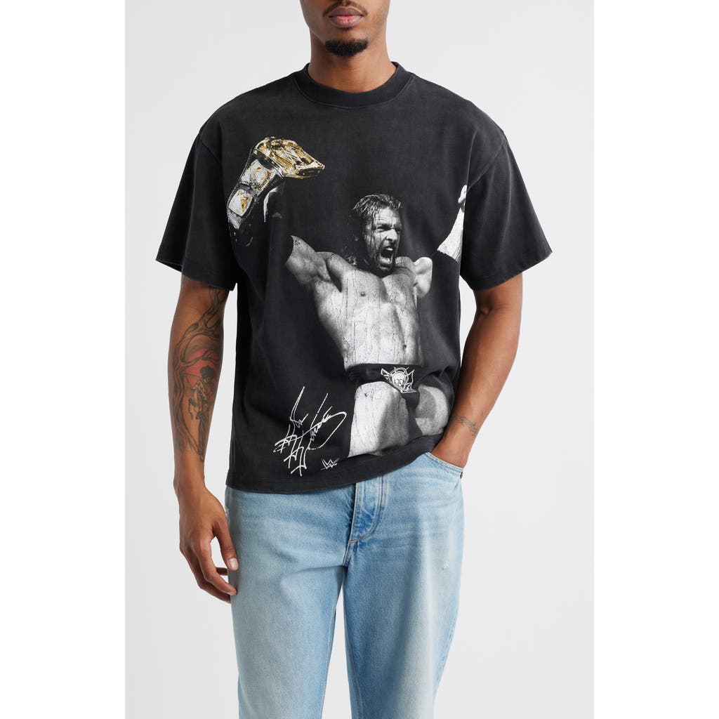 ID Supply Co Triple H™ Cotton Graphic T-Shirt in Washed Black  product
