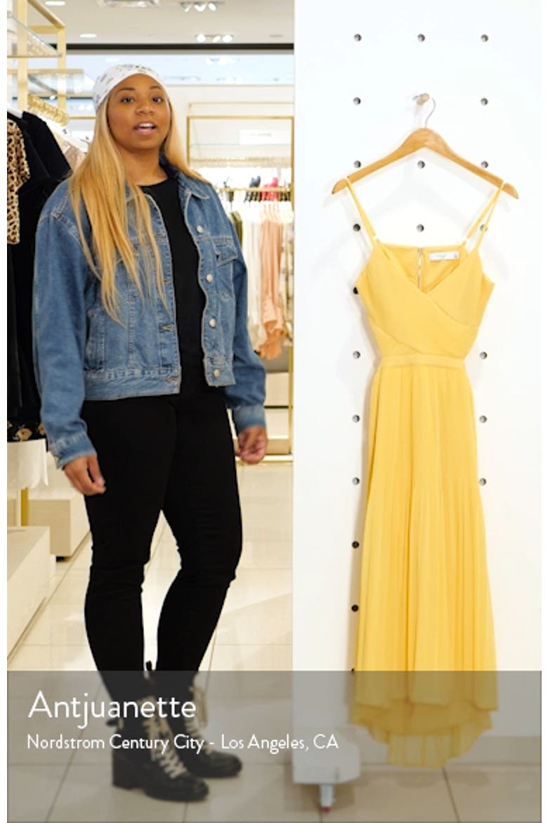 For the Gram Chiffon Midi Dress video