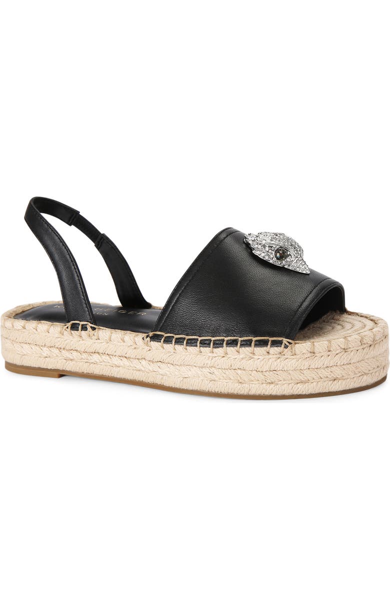 Kurt Geiger London Kensington Espadrille Slingback Sandal, Main, color,