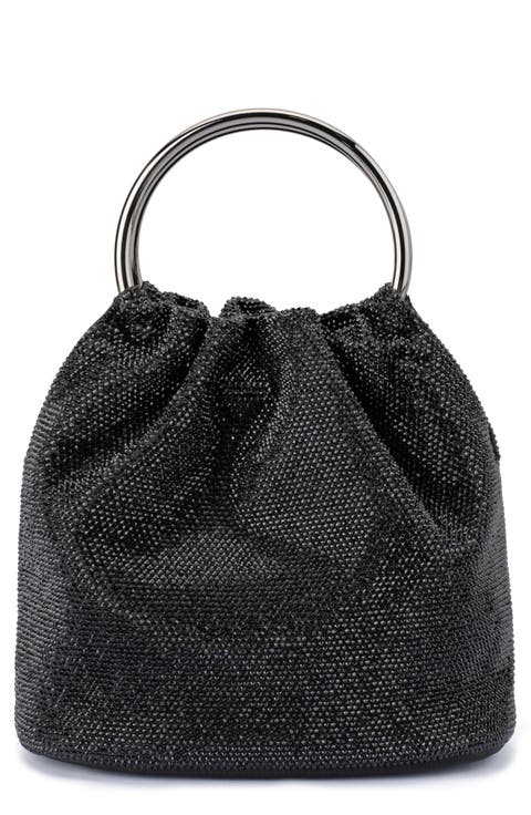 Mabel Crystal Top Handle Clutch