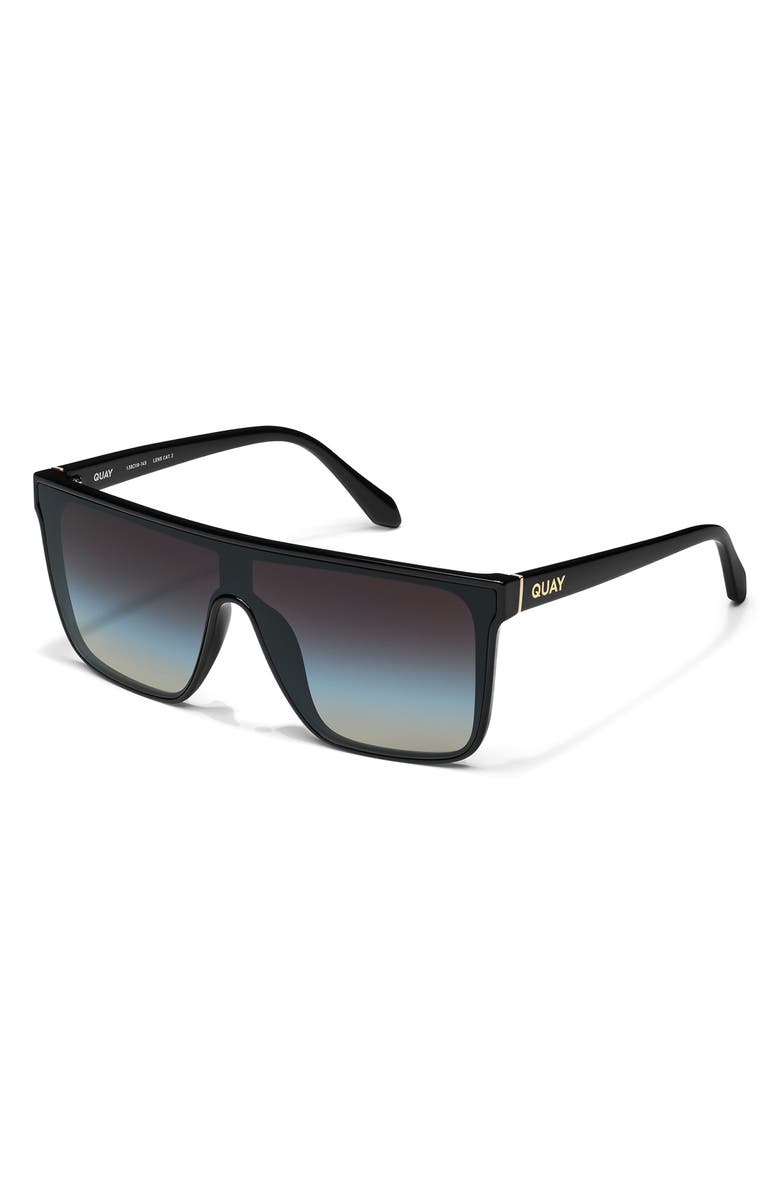 Nightfall Oversize 138mm Gradient Shield Sunglasses