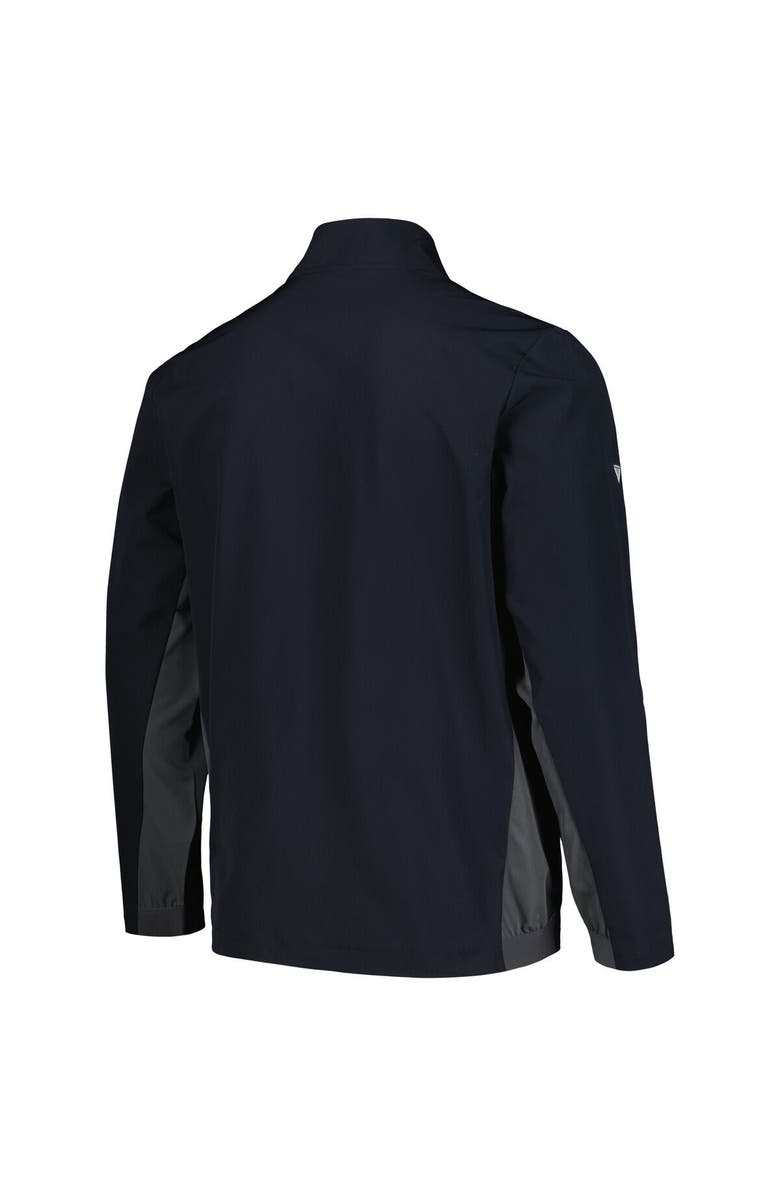 LEVELWEAR Men's Levelwear  Black Los Angeles Lakers Harrington Full-Zip Jacket, Alternate, color, Black