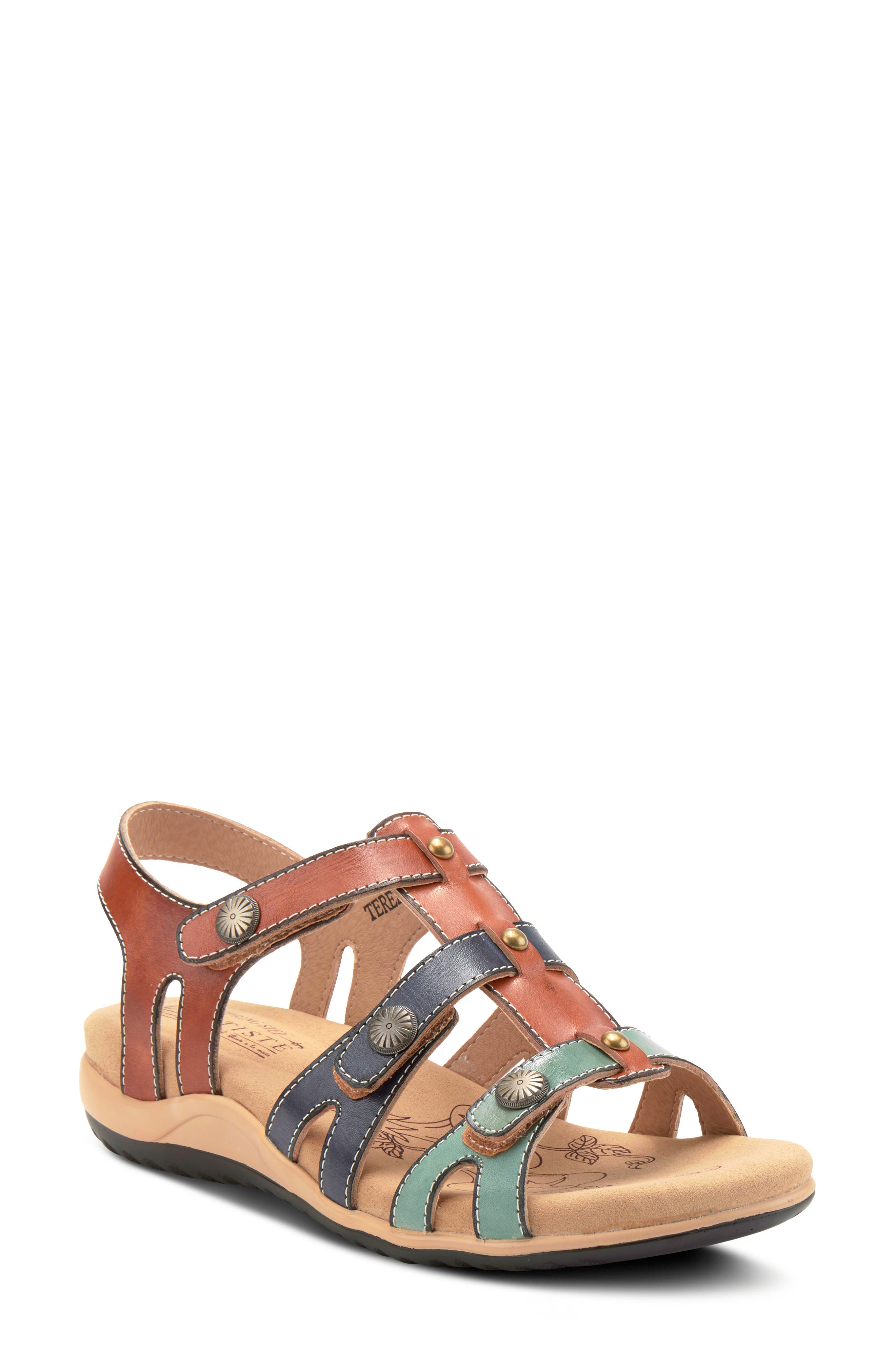 L'Artiste by Spring Step L'Artiste Zeta Wedge Sandal, Main, color, 