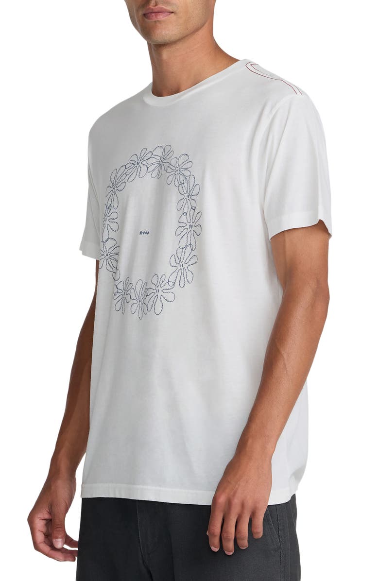 RVCA Bryce Lei Graphic T-Shirt, Alternate, color, Antique White