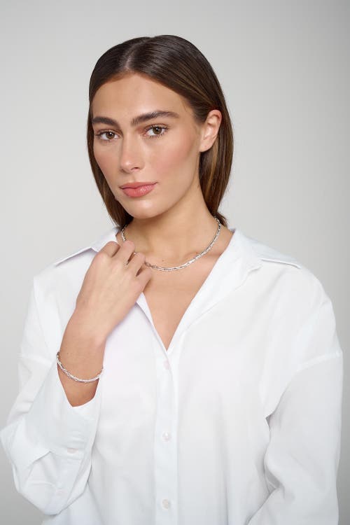 Tutti & Co Refine Bracelet In Silver