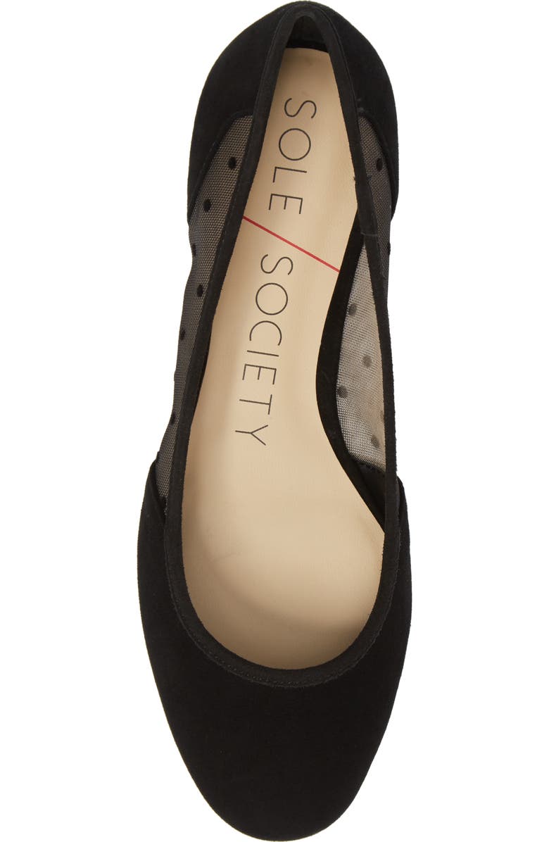 Sole Society Pammy Ballet Flat, Alternate, color,